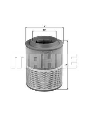 WILMINK GROUP Воздушный фильтр WG1215812